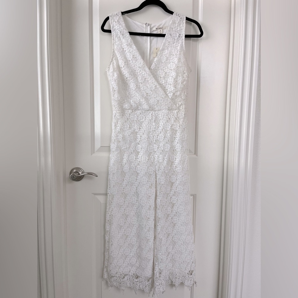 Francesca’s Bridal Lace Jumpsuit